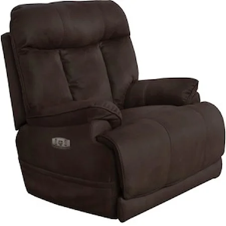 Casual Power Lay Flat Recliner with Power Headrest